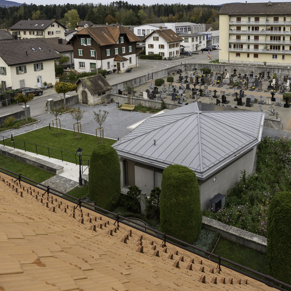 Vue extérieur de la chapelle