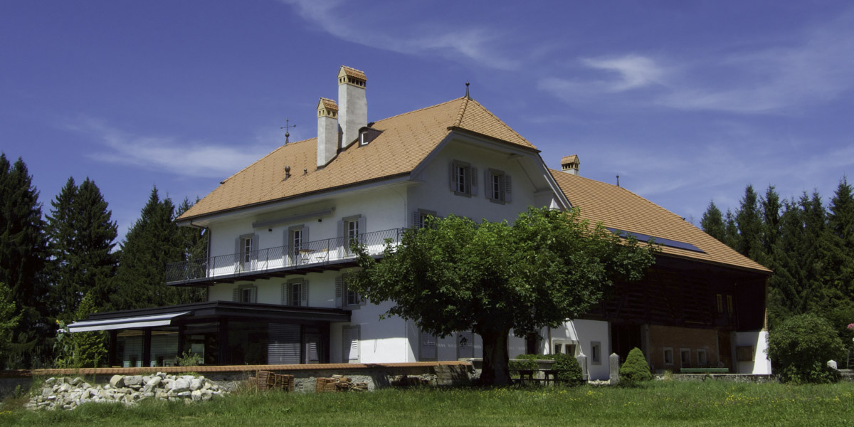 Vue extérieure de la maison