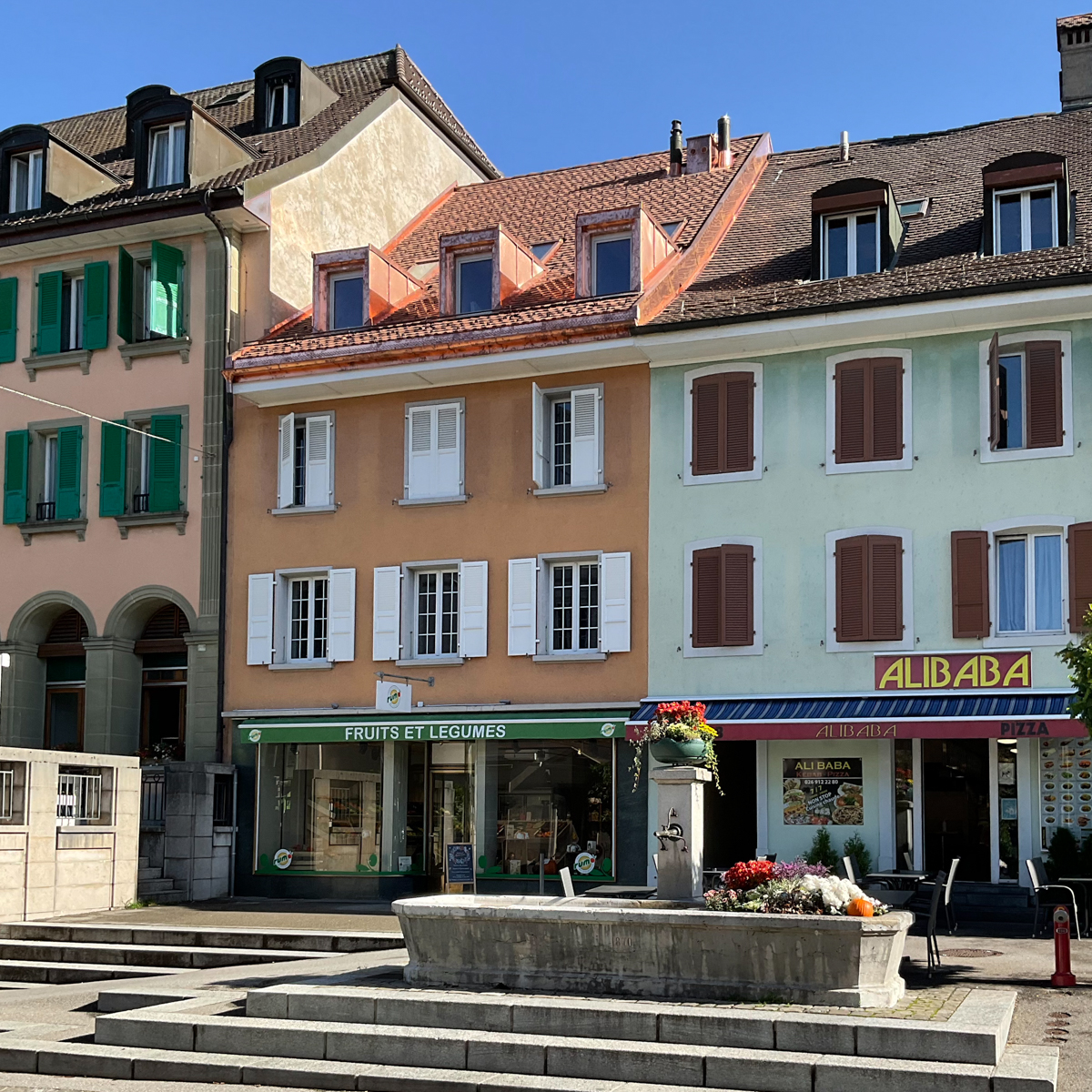 Vue extérieur de la maison