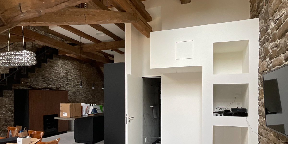 Vue extérieur de la maison