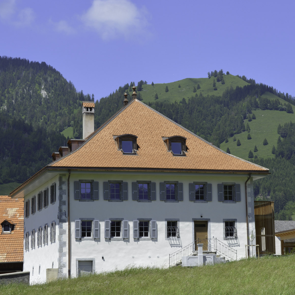 Vue extérieur de la maison