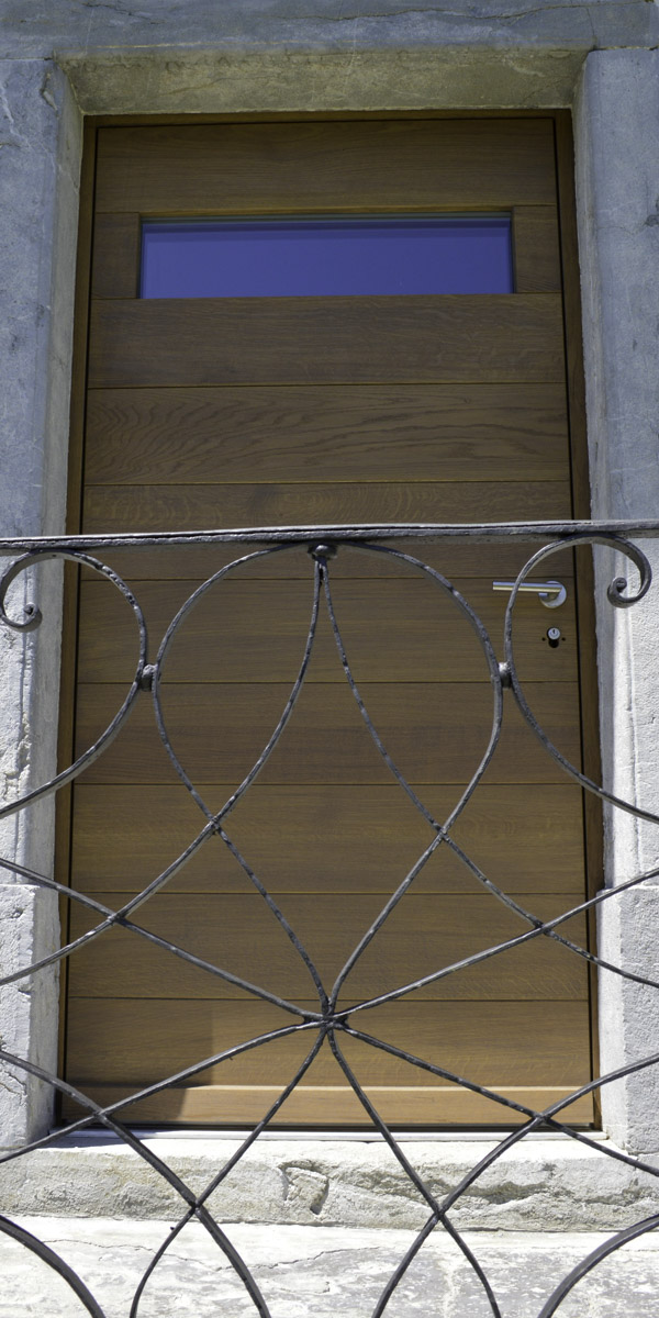 Porte d'entrée de la maison