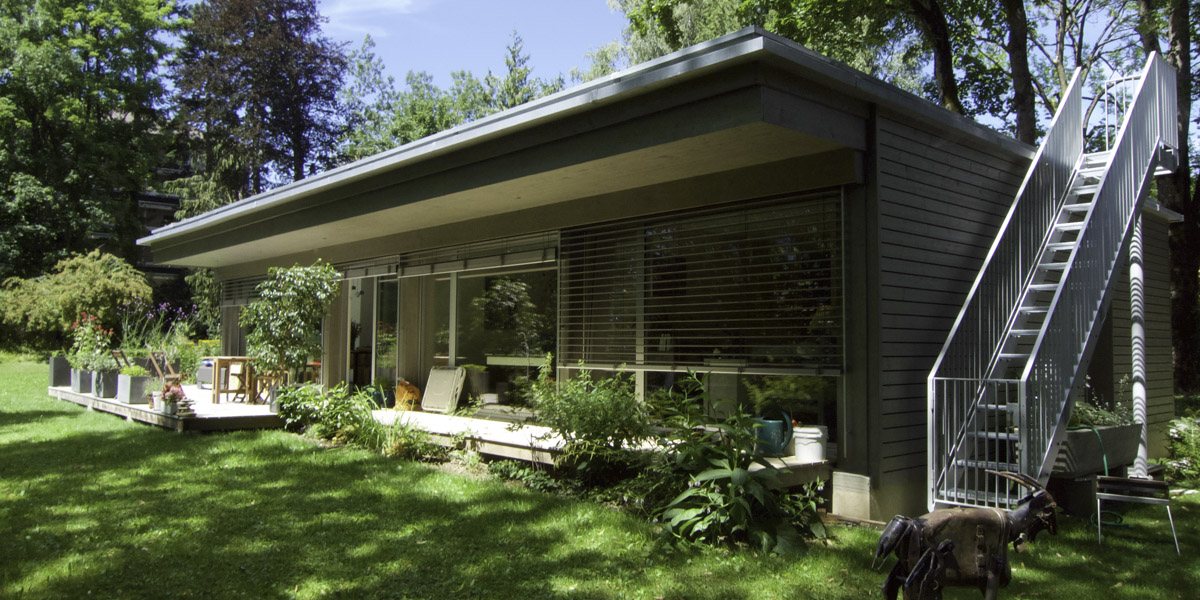 Vue extérieur de la villa