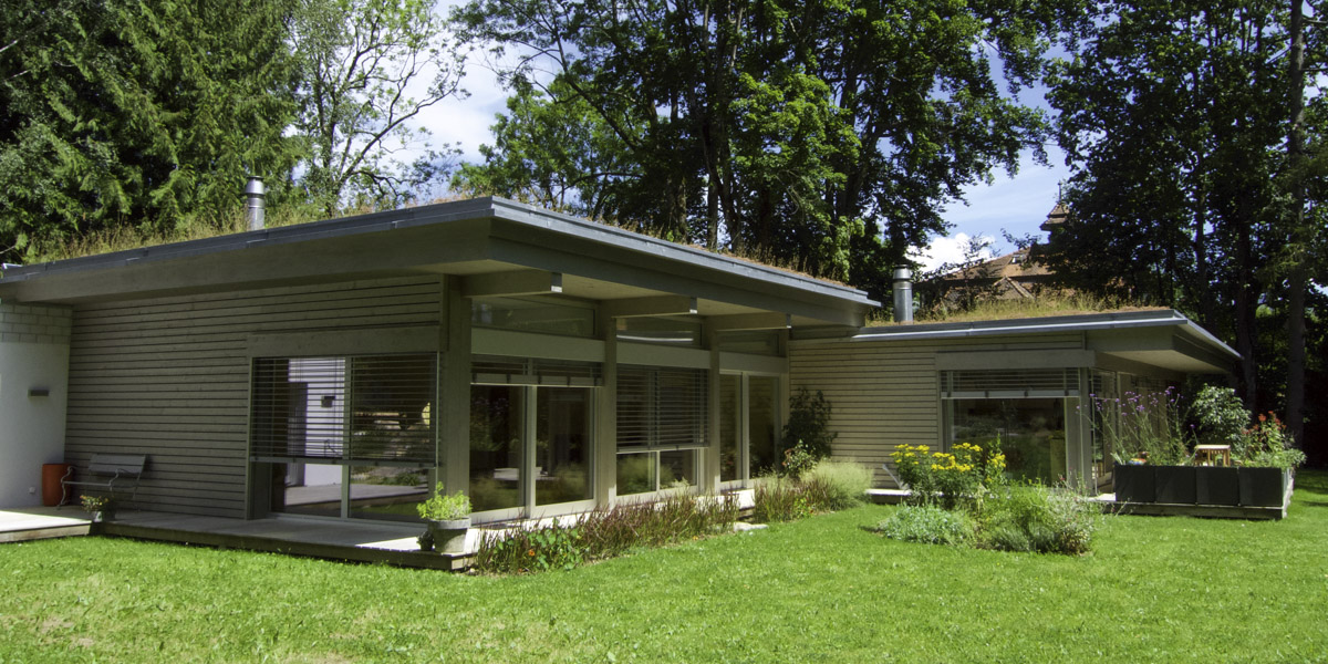 Vue extérieur de la villa